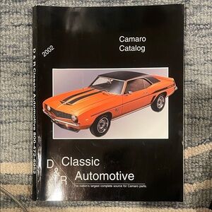 Camaro Catalog - 2002 D&R classic automotive